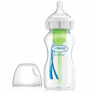 Бутылочка антиколиковая с широким горлышком, 270 мл (DrBrowns, WB91600)